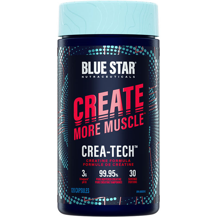 Blue Star Nutraceuticals Crea-Tech 120 Capsules