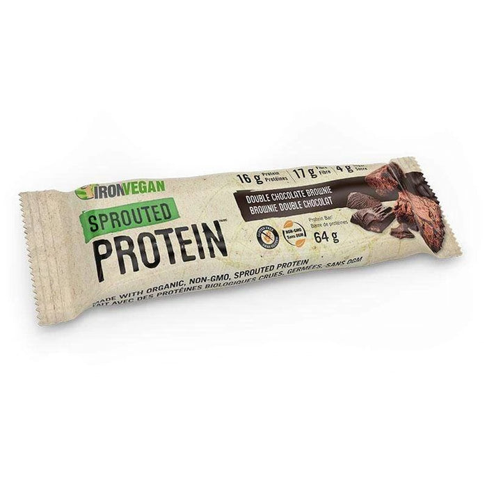 Iron Vegan Sprouted Protein Bars Singles