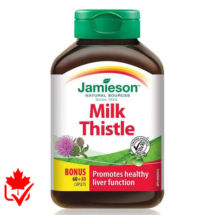 Jamieson Milk Thistle 4500mg 90 Caps