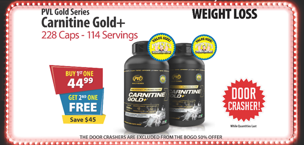 PVL Carnitine Gold 228 Cap