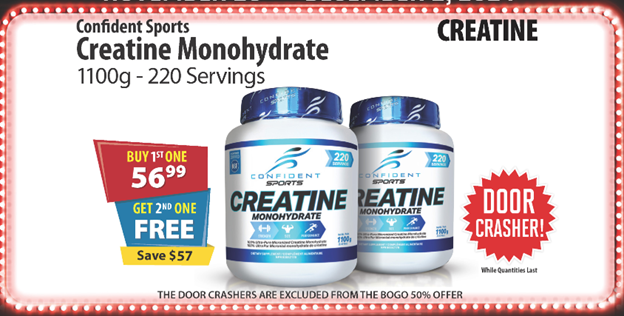 Confident Sports Pure Micronized Creatine Monohydrate 1100g