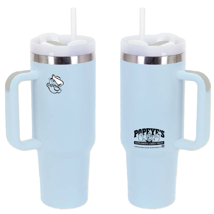 Popeye's Stanley Inspired Tumbler with Handle