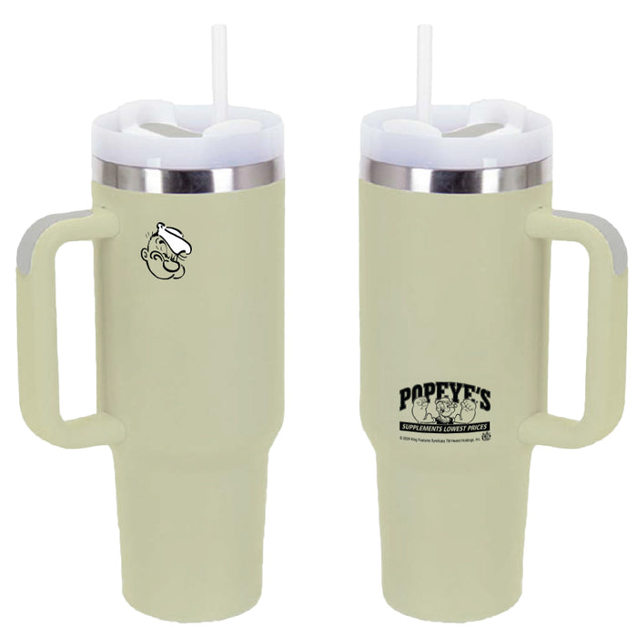 Popeye's Stanley Inspired Tumbler with Handle