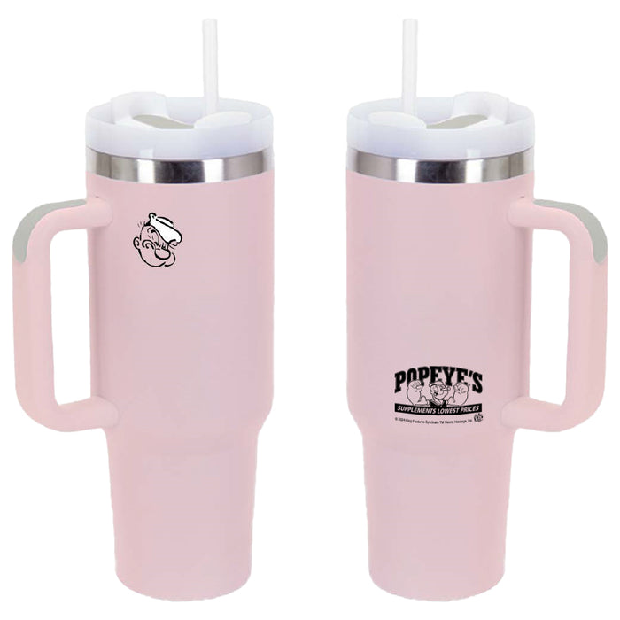 Popeye's Stanley Inspired Tumbler with Handle