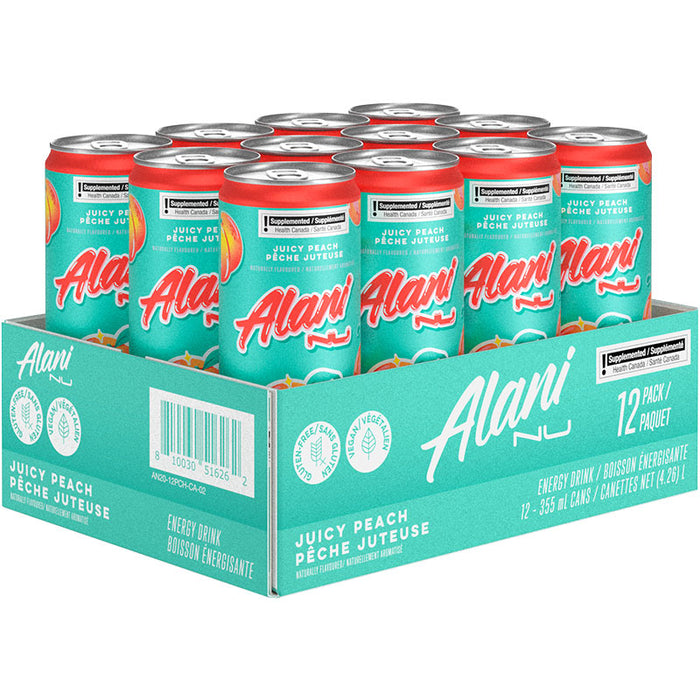 Alani Nu Energy Drinks Case of 12