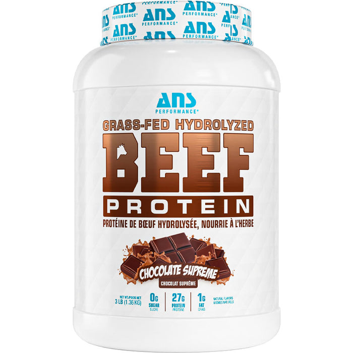ANS Beef Protein Grass-Fed Hydrolyzed 3lb