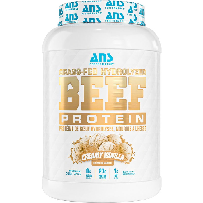 ANS Beef Protein Grass-Fed Hydrolyzed 3lb