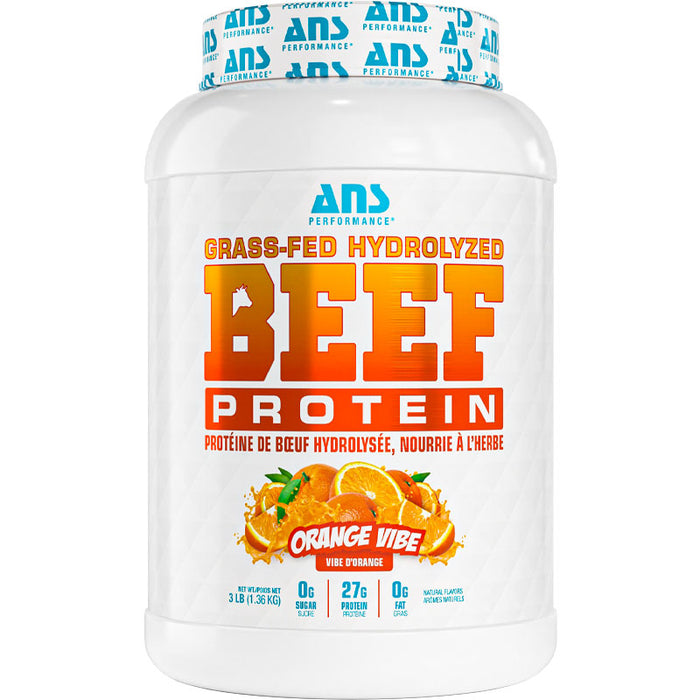 ANS Beef Protein Grass-Fed Hydrolyzed 3lb