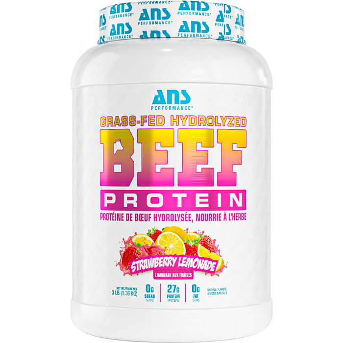 ANS Beef Protein Grass-Fed Hydrolyzed 3lb