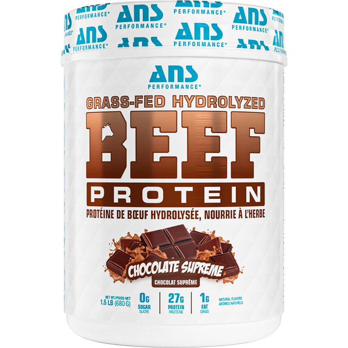 ANS Beef Protein Grass-Fed Hydrolyzed 1.5lb