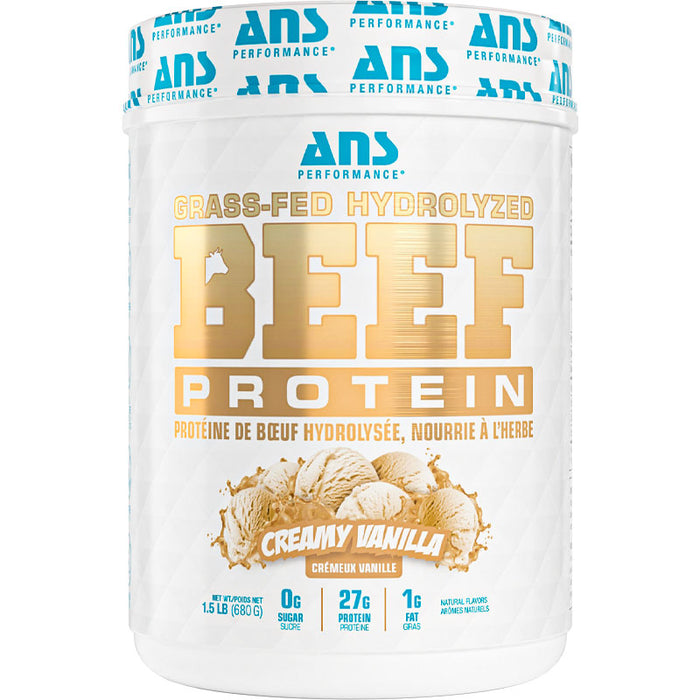 ANS Beef Protein Grass-Fed Hydrolyzed 1.5lb