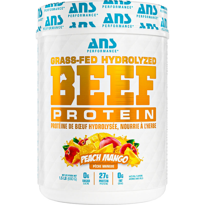 ANS Beef Protein Grass-Fed Hydrolyzed 1.5lb