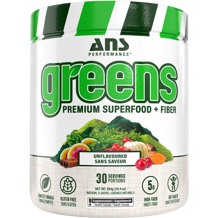 ANS Greens Premium Superfood and Fiber 30 Servings