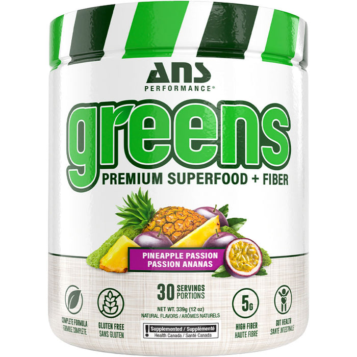 ANS Greens Premium Superfood and Fiber 30 Servings
