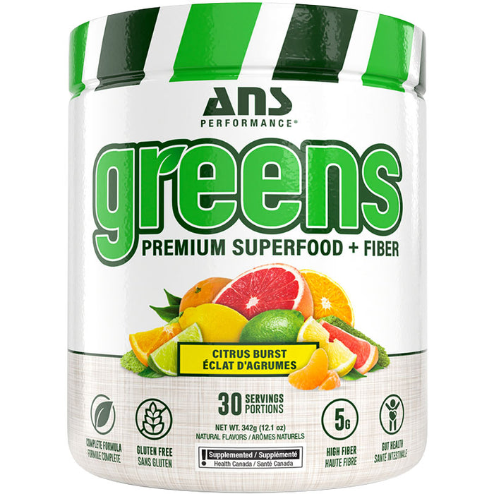 ANS Greens Premium Superfood and Fiber 30 Servings
