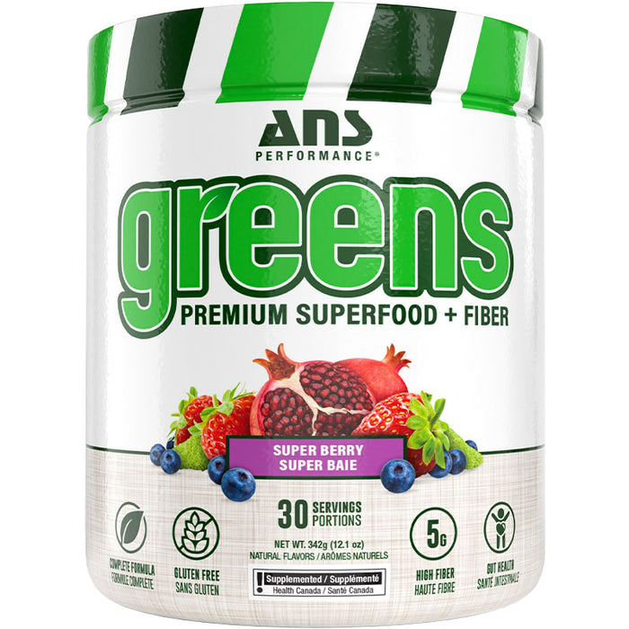 ANS Greens Premium Superfood and Fiber 30 Servings