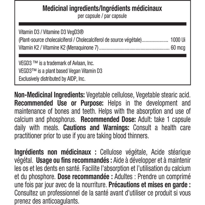 ATP Vitamins D3 + K2