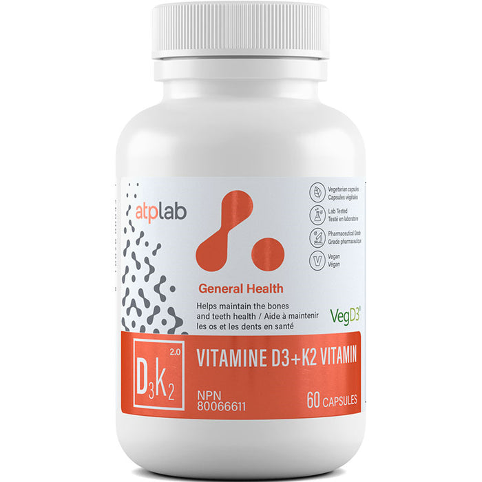 ATP Vitamins D3 + K2