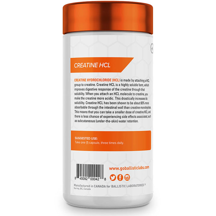 Ballistic Creatine HCL 120 Capsules