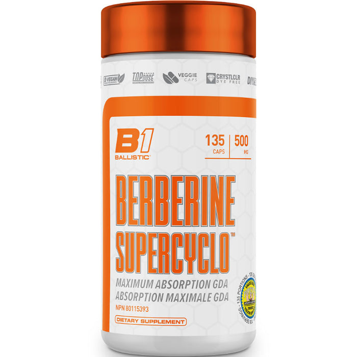 Ballistic Berberine Supercyclo 135 Capsules