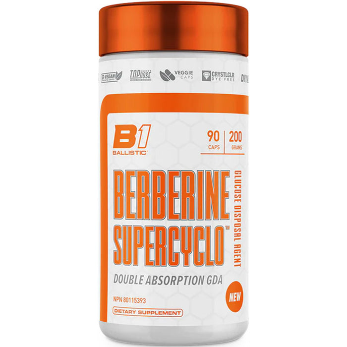 Ballistic Berberine Supercyclo 90 Capsules