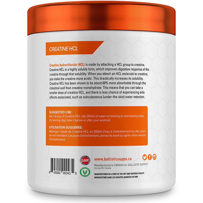 Ballistic Creatine HCL Powder 200g