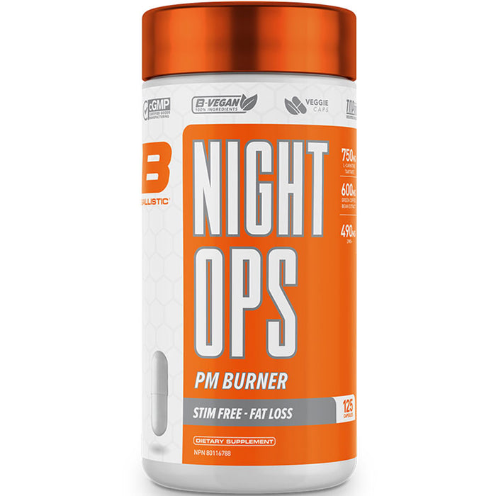 Ballistic Night Ops 125 Capsules