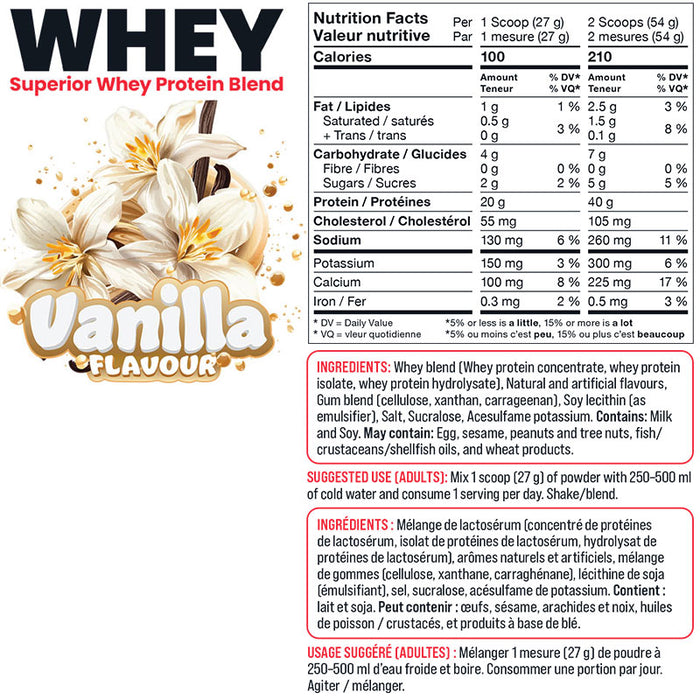 Basic Supplements Mixed Whey 4lb