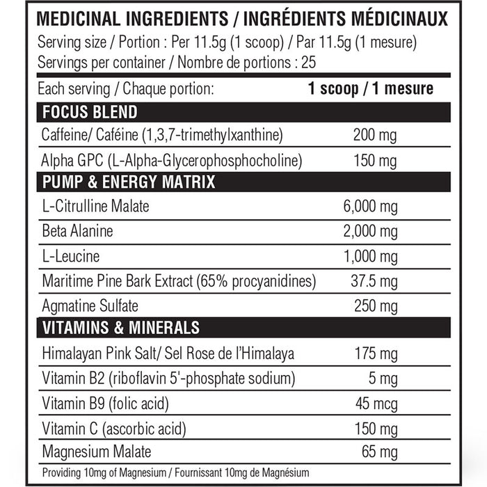 Believe Supplements Pre Fuel 25 Servings