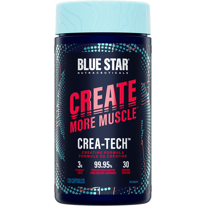 Blue Star Nutraceuticals Crea-Tech 120 Capsules