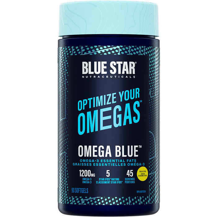 Blue Star Nutraceuticals Omega Blue 90 Softgels