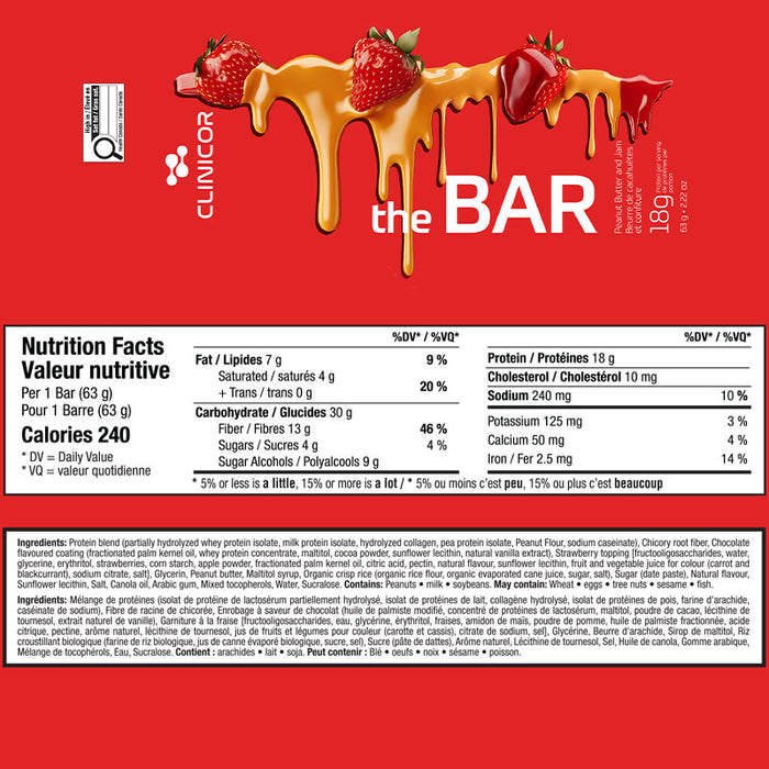 Clinicor The Bar Box of 12