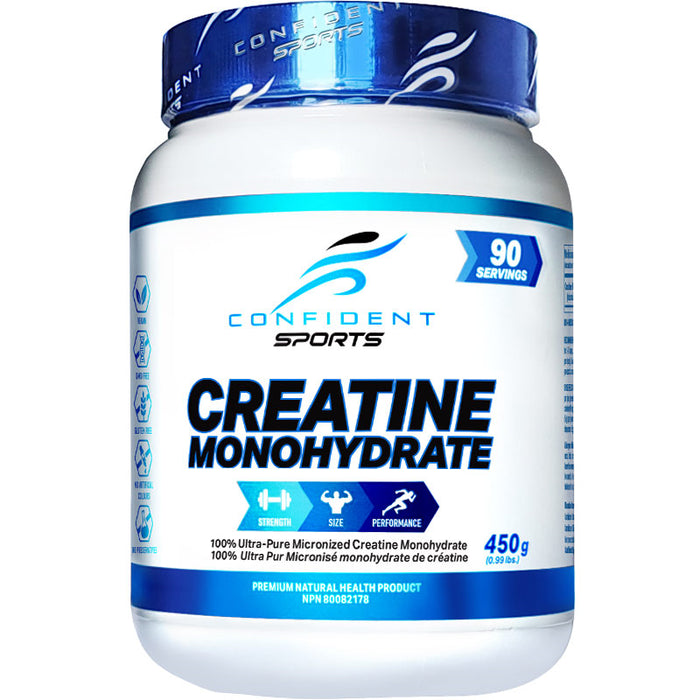 Confident Sports Pure Micronized Creatine Monohydrate 450g