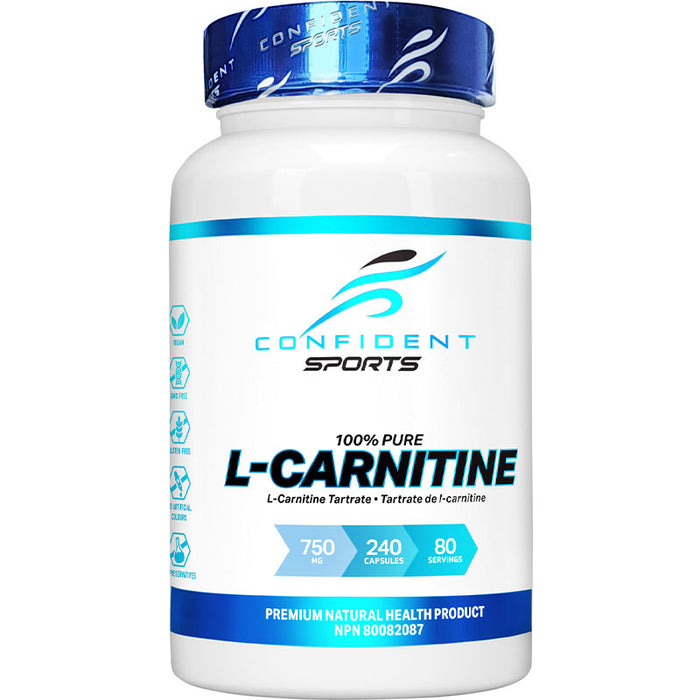 Confident Sports L-Carnitine 240 Capsules