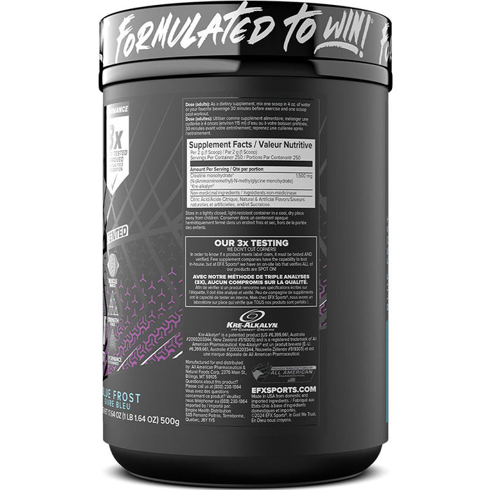 EFX Sports Kre-Alkalyn Powder 500g