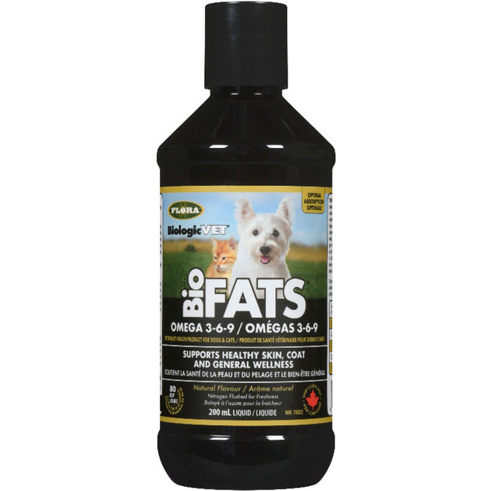 BiologicVet Pet Care BioFATS Omega 3-6-9 Fatty Acid 200-946ml