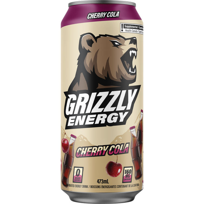 Grizzly Energy Drinks Singles