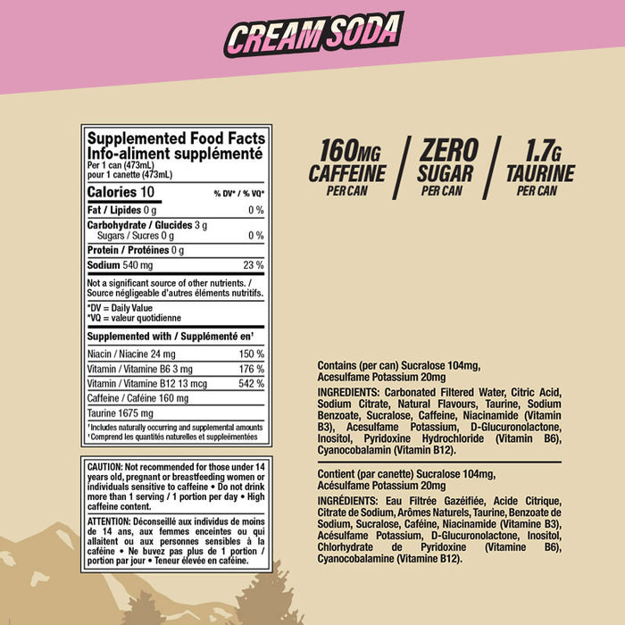 Grizzly Energy Drinks Cases of 12