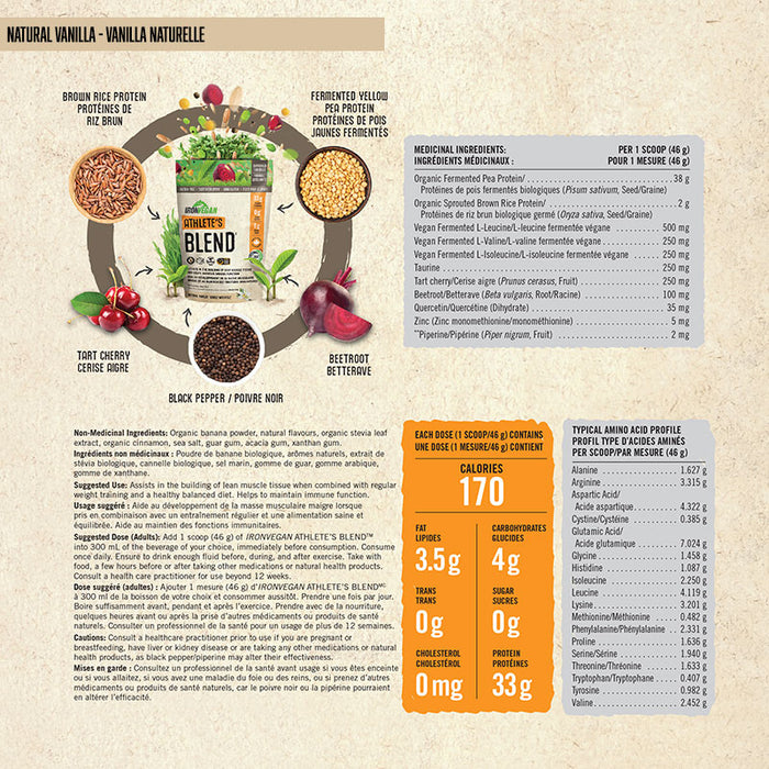 Iron Vegan Athlete's Blend 1Kg