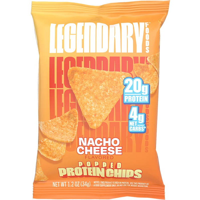 Legendary Foods Popped Protein Chips Single Bag
