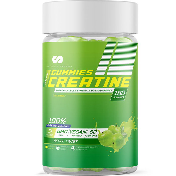 Limitless Pharma Creatine Gummies 180 Gummies