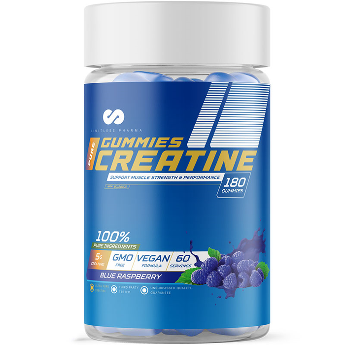 Limitless Pharma Creatine Gummies 180 Gummies