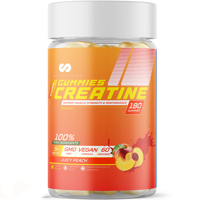 Limitless Pharma Creatine Gummies 180 Gummies