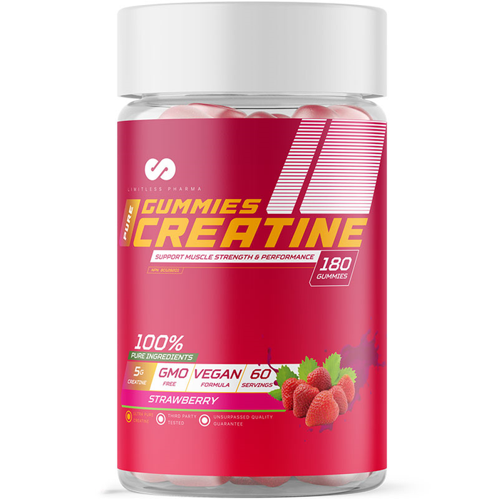 Limitless Pharma Creatine Gummies 180 Gummies