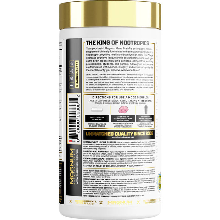 Magnum Mane Brain 108 Capsules