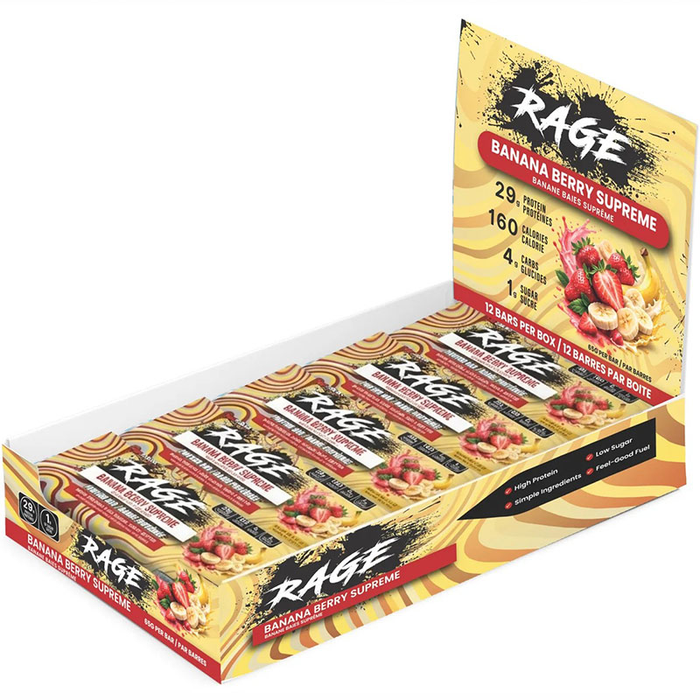 ME Bars Rage Protein Bars Box of 12
