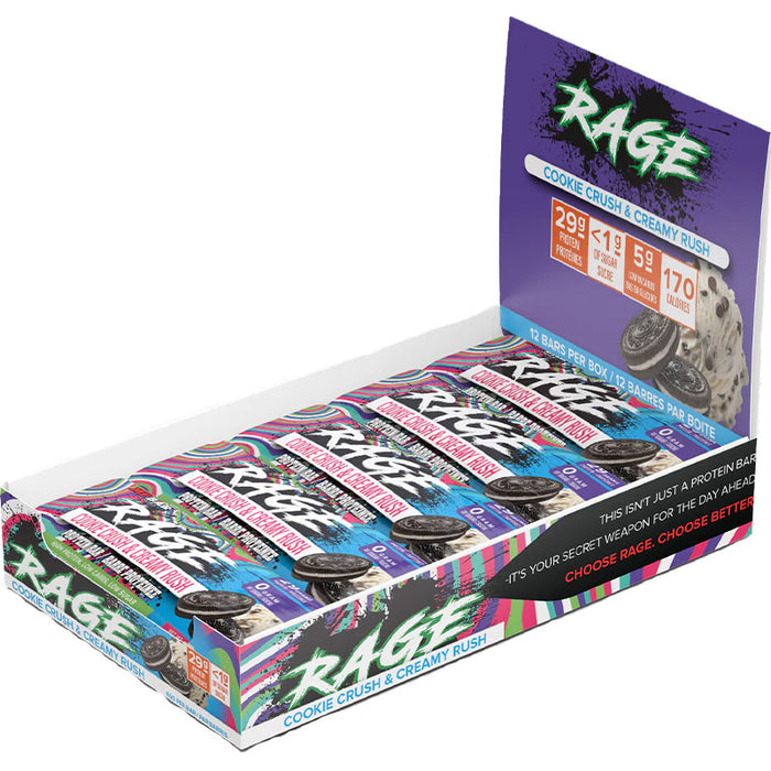 ME Bars Rage Protein Bars Box of 12