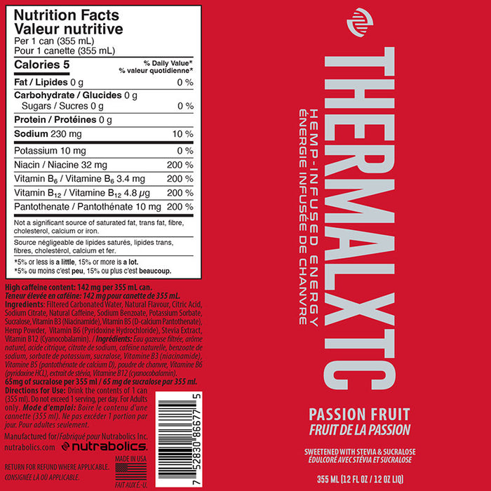 Nutrabolics Thermal XTC RTDs Case of 12