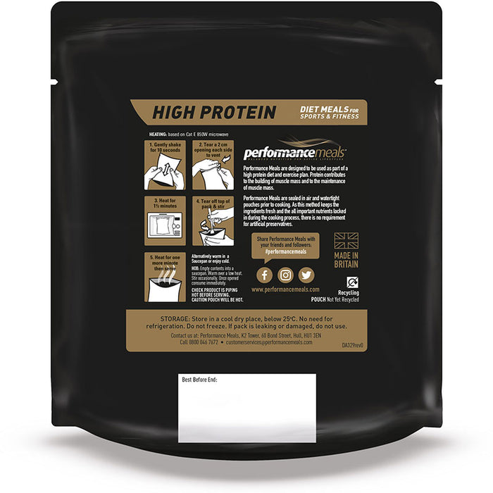 Pro Foods Performance Meals Single