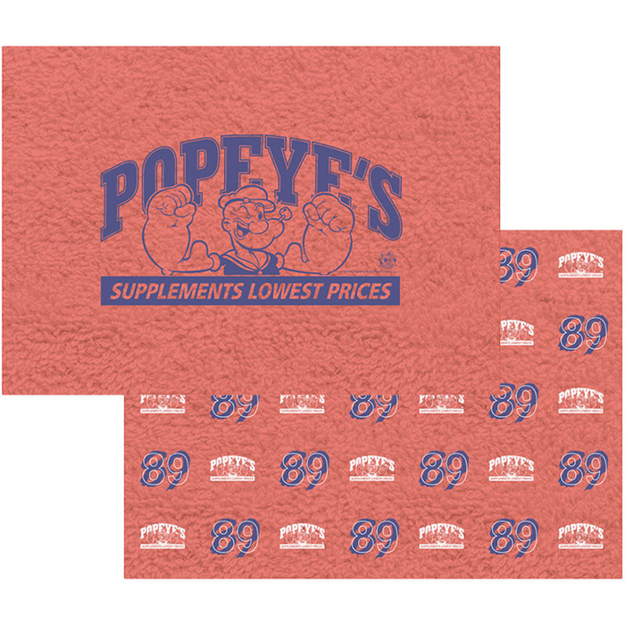 Popeye's Microfiber 12" Towel